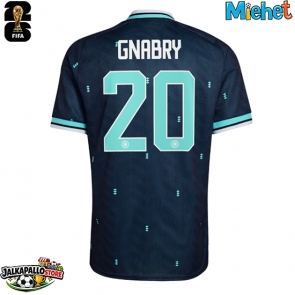 Saksa Serge Gnabry #20 Vieraspaita MM-kisat 2026 Lyhythihainen